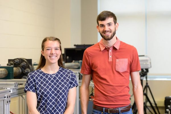 Students work in the BLAST lab on Centennial Campus. Photo by Marc Hall