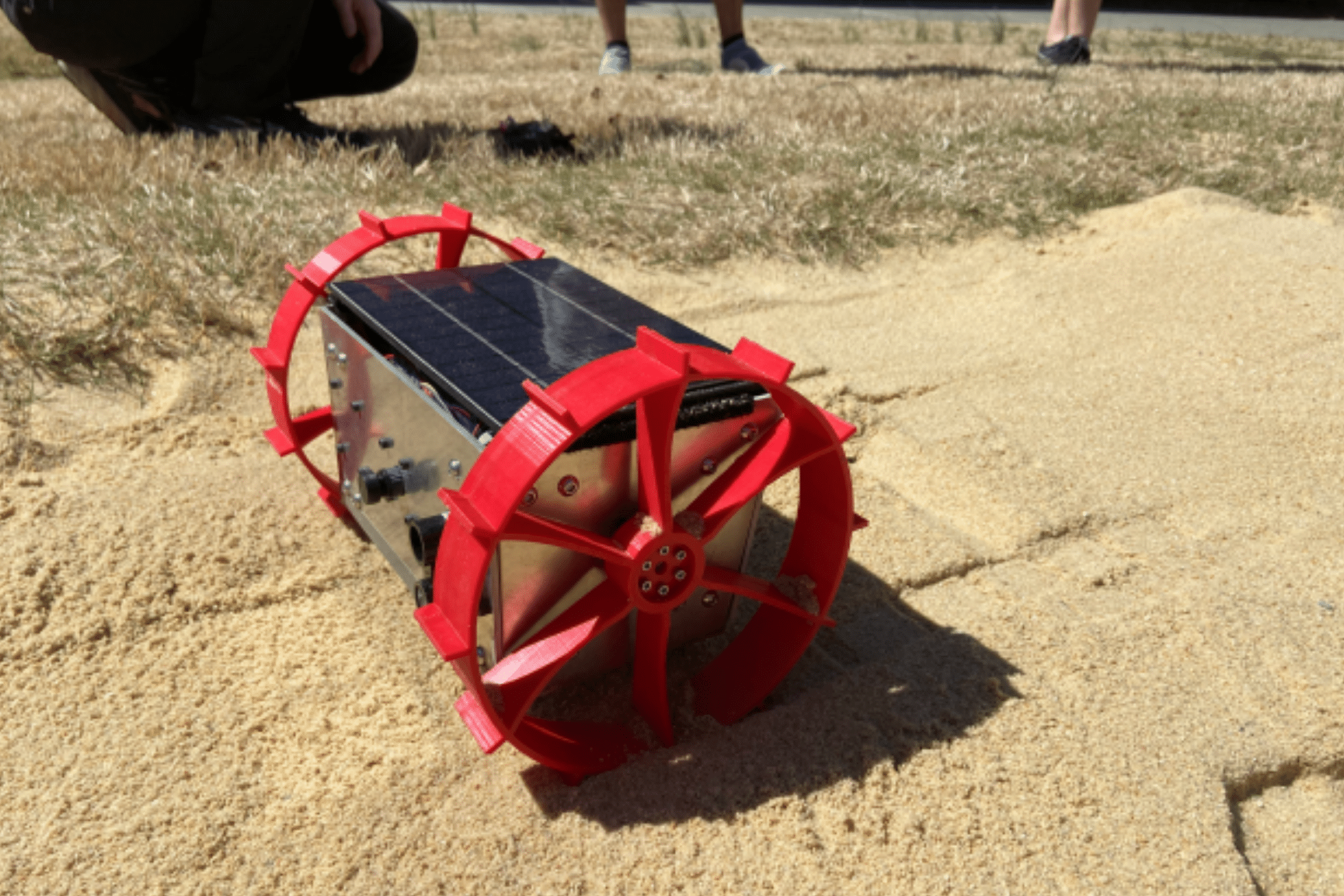 Wandering Observer of Lunar Features (WOLF) Rover Student Project